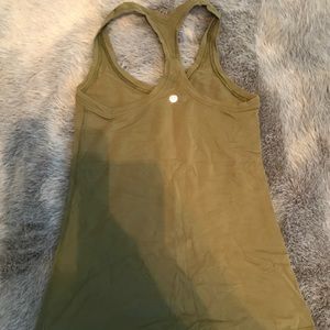 Lulu Tank, Size 2 Olive Green